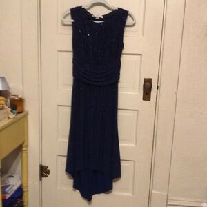 AA Studio AA Midnight Blue Formal Dress